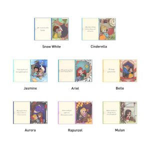 Pop Mart - Disney Princess's Fairy Tales Series Scene Sets Figures Mystery Blind Box (One Random Piece) (CDU8PCS)
