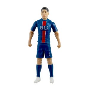 Banbo Toys - Sockers Sports: Football - Paris Saint-Germain F.C. - Ashraf Hakimi No.2 (Action Figure) (20 Cm)