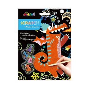 Avenir - Scratch - 4 Magic Dragons (CDU24PCS)