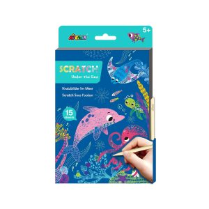 Avenir - A5 Scratch Book - Under The Sea (CDU8PCS)