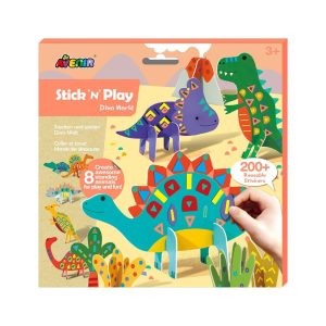 Avenir - Stick‘N’Play - Dino World (CDU12PCS)