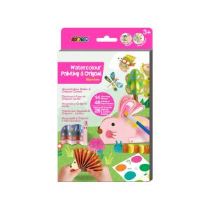 Avenir - Watercolour Painting & Origami - Garden (CDU8PCS)