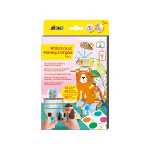 Avenir - Watercolour Painting & Origami - Pets (CDU8PCS)