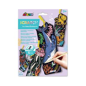 Avenir - Scratch Sea Animal Bookmarks