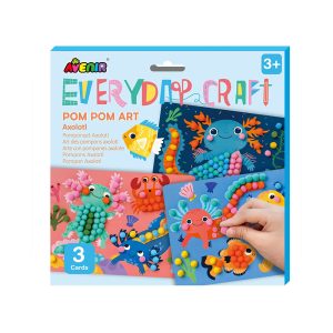 Avenir - Everyday Craft Pom Pom Art - Axolotl (CDU12PCS)