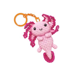 Avenir - Crochet Keychain Love Axolotl