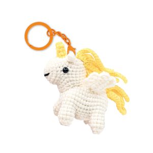 Avenir - Crochet Keychain Curly Unicorn