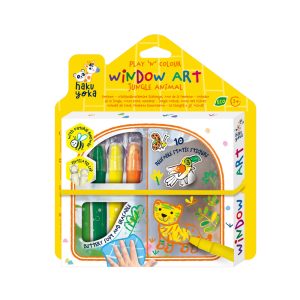 Avenir - Play N Colour Window Art - Jungle Image (CDU8PCS)