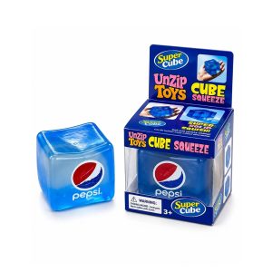 Squishy Cube Sugar Rebound 5.50 CM Blue
