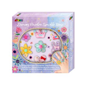 Avenir - Fancy Me Dreamy Garden Sparkle Rings (CDU6PCS)