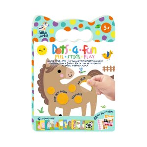 Avenir - Hakuyoka Dots 4 Fun Peel Stick Play - Farm Animals (CDU12PCS)