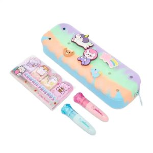 Hot Focus - Kawali Silicone Charm Pencil Case Set