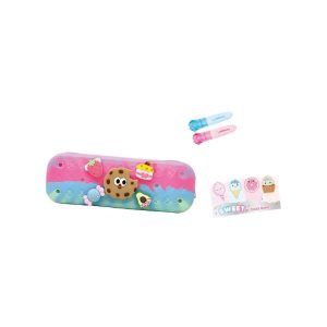 Hot Focus - Sweets Silicone Charm Pencil Case Set
