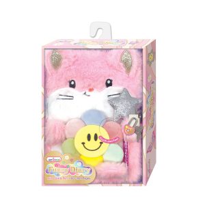 Hot Focus - Fuzzy Diary With Lock & Keys