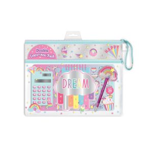 Hot Focus - Smart Helper Double Compartment Pouch Rainbow Set