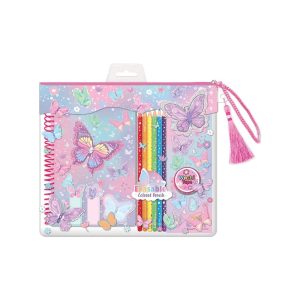 Hot Focus - Groovy Butterfly Colouring Journal Set