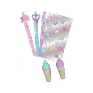 Hot Focus - Click & Erasable Gel Pen Groovy Flower