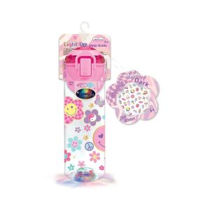 Hot Focus - Light Up Water Bottle Groovy Flower