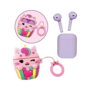 Hot Focus - Caticorn Love Beats Wireless Earbuds Set