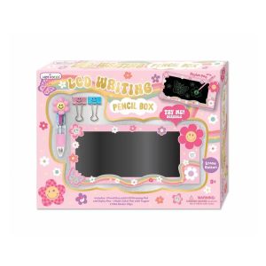 Hot Focus - LCD Writing Board Pencil Box Groovy Flower