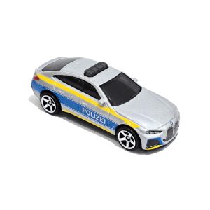 Mattel Match Box Basic Die Cast Cars 1:64, 2023 BMW i4 Police Sedan