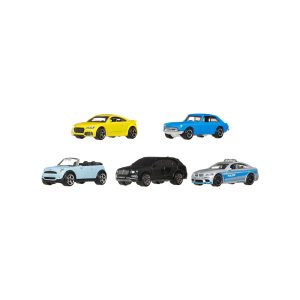 Mattel Matchbox 1:64 Scale Die-Cast Toy Cars or Trucks, Set of 5 (JBX19)