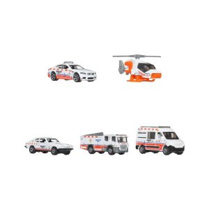 Mattel Matchbox 1:64 Scale Die-Cast Toy Cars or Trucks, Set of 5 (JBX25)