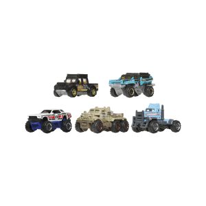 Mattel Matchbox 1:64 Scale Die-Cast Toy Cars or Trucks, Set of 5 (JBX27)