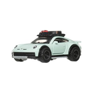 Mattel Matchbox Toy Car Or Truck, 1:64 Scale Die-Cast Premium Collector, 2023 Porsche 911 Rallye