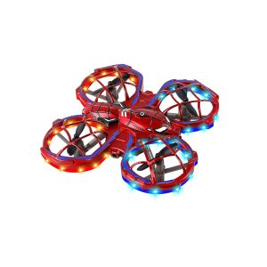 Land Horizon - R/C Aircraft Spider-Man Drone with Light 2 Asst Color with Battery & USB