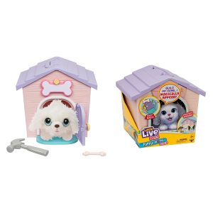 LITTLE LIVE PETS: MY PUPPY'S HOME MINI PLAYSET - PINK
