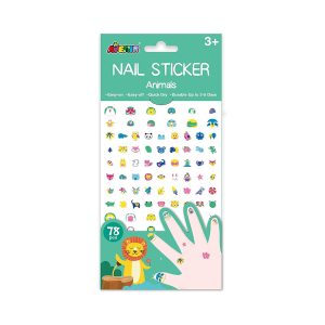 Avenir - Large Nail Sticker Glitter - Animals (CDU36PCS)