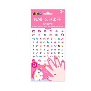 Avenir - Large Nail Sticker Glitter - Unicorns (CDU36PCS)