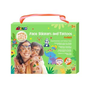 Avenir - Fancy Me - Face Stickers & Tattoos Animal (CDU8PCS)