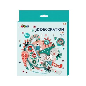 Avenir - 3D Decoration - Cat (CDU12PCS)