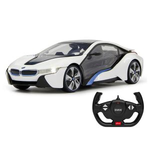 Rastar R/C BMW i8 Open Door manually 1:14 White