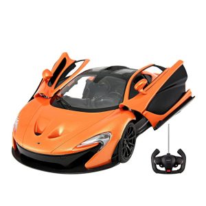 Rastar R/C Car Mclaren P1 Open Doors Manually 1:14 Orange