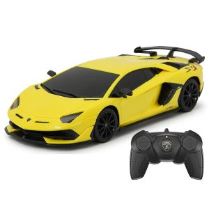 Rastar R/C Car Lamborghini Aventador SVJ 1:24 Yellow