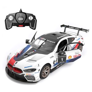 Rastar R/C Car BMW M8 GTE Building kit 1:18 White