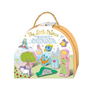 Avenir - The little Prince - Little Hands'' Wooden Figures Play Box