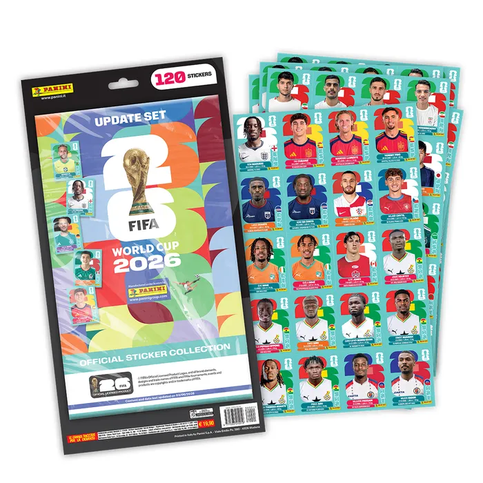 Panini FIFA WORLD CUP 2026 Official Sticker Collection - Update Set - Image 2