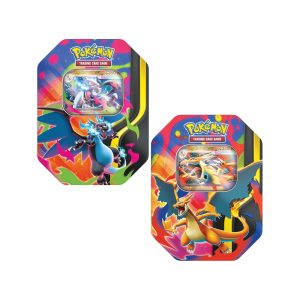 Nintendo - Games: Pokemon Trading Cards Game (TCG) - Mega Charizard Tin Assorted