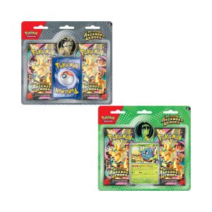 Nintendo - Games: Pokemon Trading Cards Game (TCG) - Mega Evolution Ascended Heroes 2-Pack Blister Assorted (CDU12PCS)