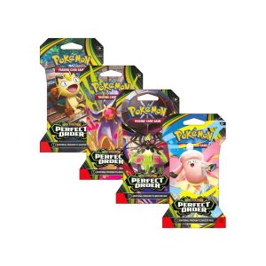 Nintendo - Games: Pokemon Trading Cards Game (TCG) - Mega Evolution Perfect Order Sleeved Booster Pack (CDU24PCS)