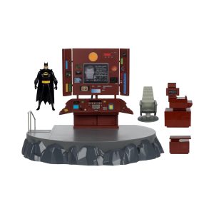 Mcfarlane - DC Multiverse Super Heroes: DC - Batman the Animated Series -  Batman & The Batcave (6 Inch) (Gold Label)