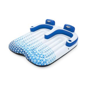 Bestway Inflatable Indigo Wave Pool Float Ride-On – 2 Person