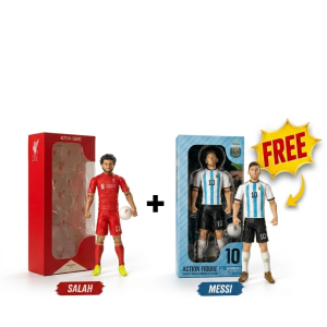 Action Figure Super-Bundle: Buy Salah, Get Messi FREE