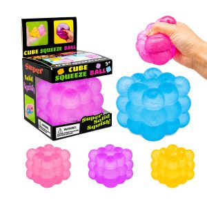 Maltose - Slow Rising - Rebound Sugar Ice Cube Bubbles Mixed color CDU 12PCS