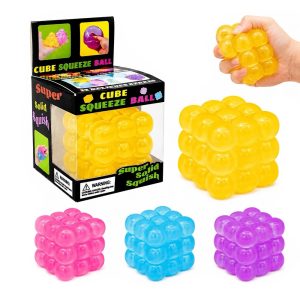 Maltose - Slow Rising - Rebound Sugar Ice Cube Bubbles Shining Mixed color CDU 12PCS