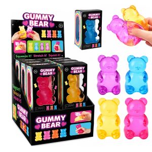 Maltose - Slow Rising - Rebound Gunny Bear Mixed color CDU 12PCS